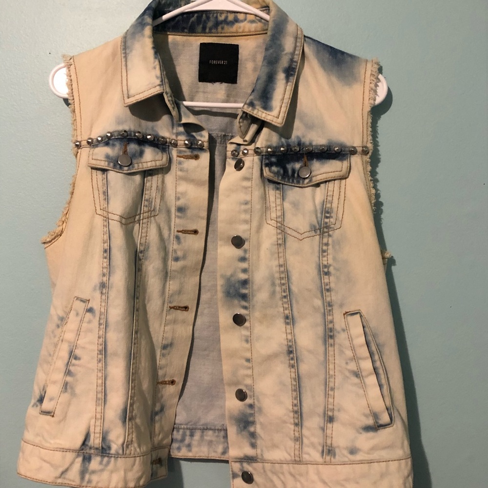 Forever 21 denim vest
